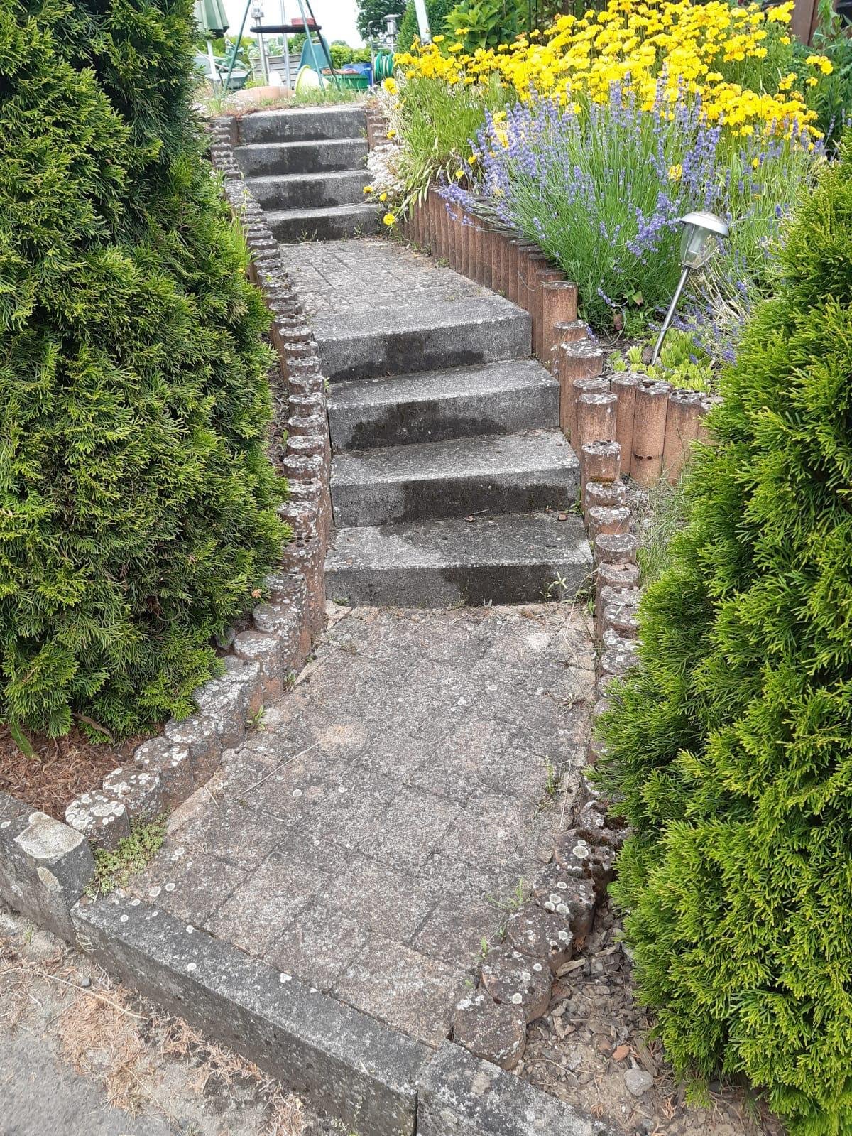 Steinreinigung 2